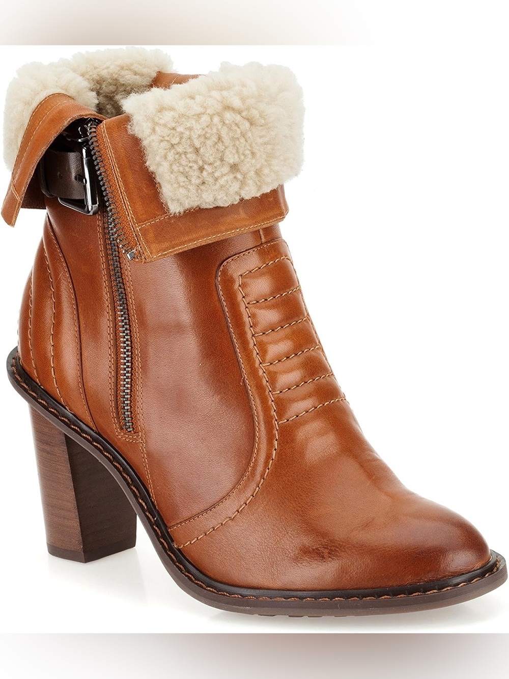 Clarks Brown Lisette Boots 8.5